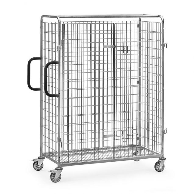 Doppelte Flügeltür für Kommissionierwagen Höhe 1825 und Ladefläche 1250x610