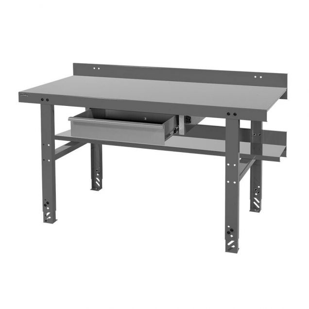 Komplette Werkbank 1500x700x750/950 höhenverstellbar