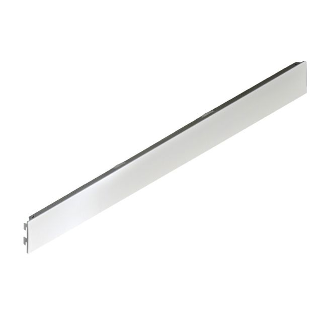 Ladenregal Rückwand 1000x100 mm (HxBxT) geschlossen RAL9001