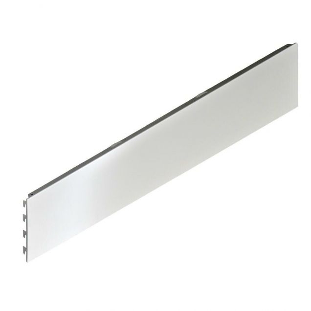 Ladenregal Rückwand 1000x200 mm (bxh) geschlossen RAL9001