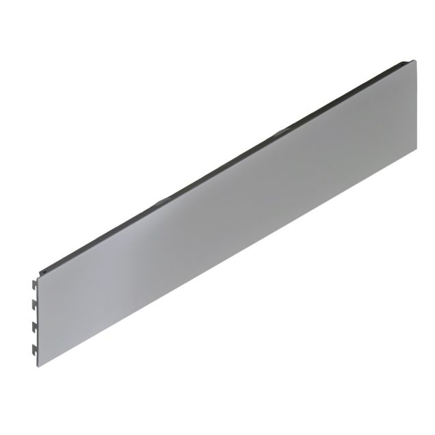 Ladenregal Rückwand 1000x200 (BxH) mm geschlossen RAL9006