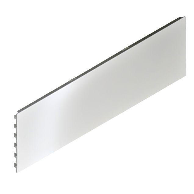 Ladenregal Rückwand 1000x300 mm (BxH) geschlossen RAL9001