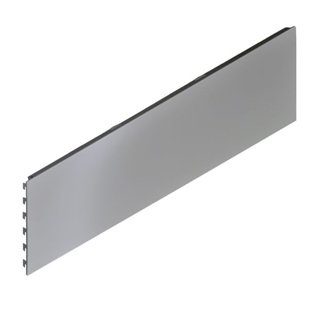 Ladenregal Rückwand 1000x300 (BxH) mm geschlossen RAL9006