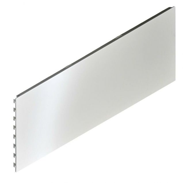 Ladenregal Rückwand 1000x400 mm (bxh) geschlossen RAL9001