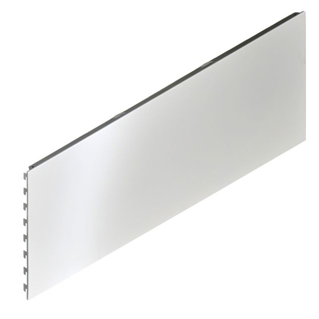 Ladenregal Rückwand 1000x400 mm (BxH) geschlossen RAL9001