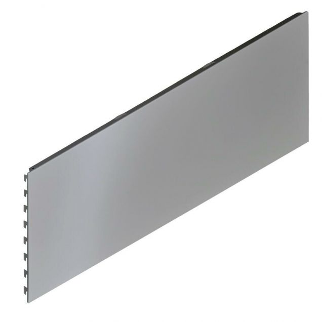 Ladenregal Rückwand 1000x400 (bxh) mm geschlossen RAL9006