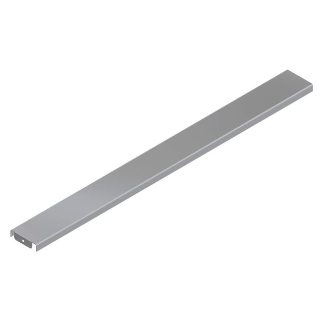Ladenregal Abdeckleiste 1000x60 mm (bxt) RAL9006