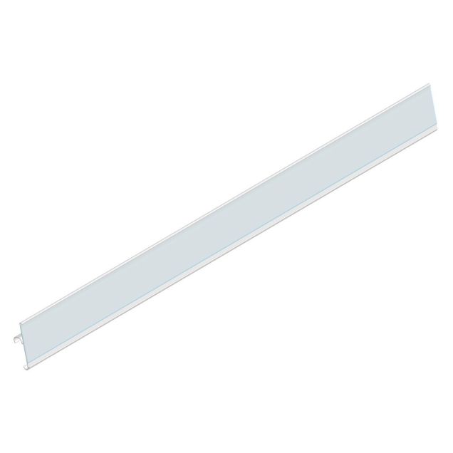 Ladenregal-Datastrip weiß 988x40 RAL9001