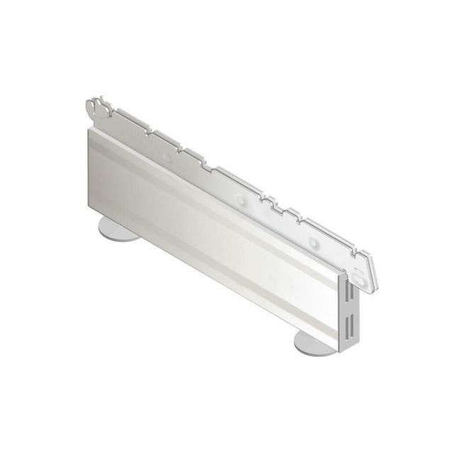 Ladenregal Fuß 370 mm RAL9001