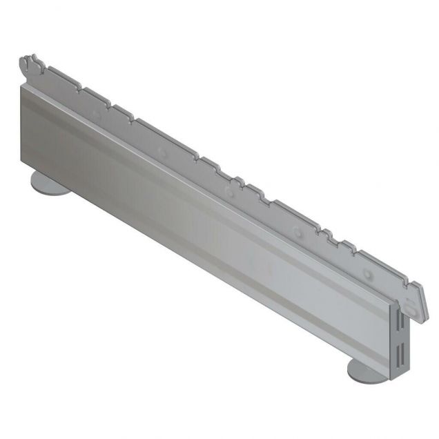 Ladenregal Fuß 570 mm RAL9006