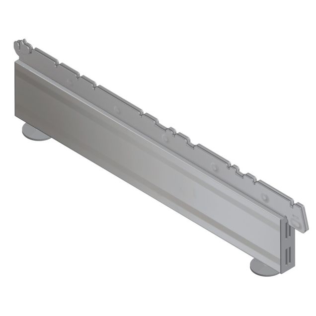 Ladenregal Fuß 570 mm RAL9006