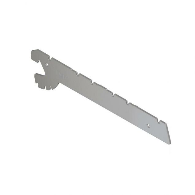 Ladenregalträger 300 mm pro Stück RAL9006