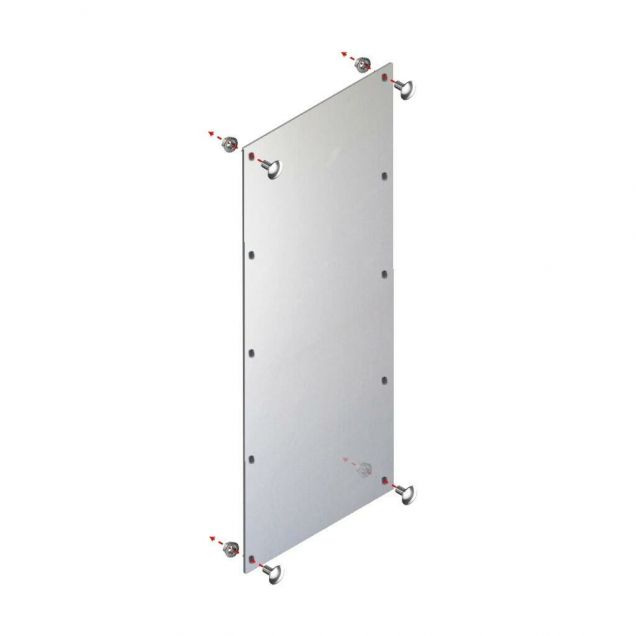 Seitenwand Heavy Duty 1000x400 verzinkt