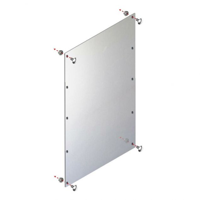 Seitenwand Heavy Duty 1000x600 verzinkt