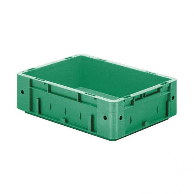 Schwere stapelbare Transportkiste VTK0 400x300x120 mm (lxbxh) grün