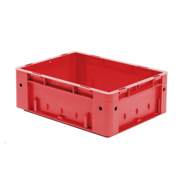 Schwere stapelbare Transportkiste VTK0 400x300x145 mm (lxbxh) rot