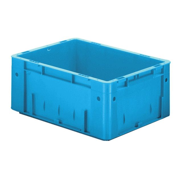 Schwere stapelbare Transportkiste VTK0 400x300x175 mm (lxbxh) blau