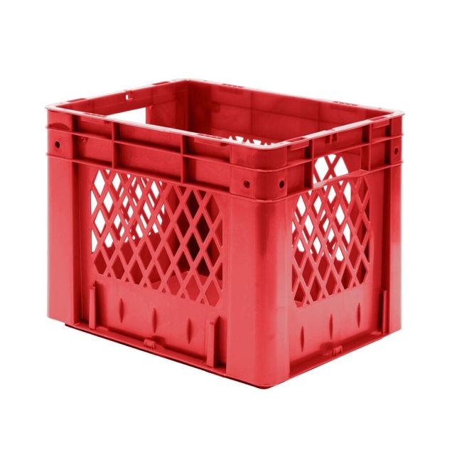 Schwere stapelbare Transportkrat VTK1 400x300x320 mm (lxbxh) rot