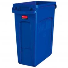 Slim Jim Container mit Luftschlitzen 60 Liter Blau