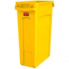 Slim Jim Container mit Luftkanälen 87 Liter Gelb