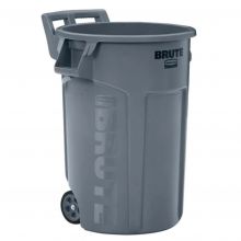 Mobiler Abfallcontainer Rubbermaid 166,5 Liter grau