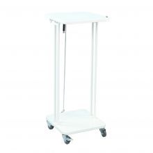 Abfallbehälter mit Deckel 60 Liter Weiß