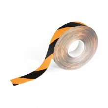 Langlebiges Bodenmarkierungsband 50x0,7mm 30meter gelb/schwarz
