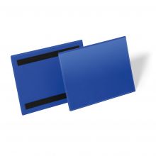 Durable Dokumentenhülle magnetisch A5 liegend blau