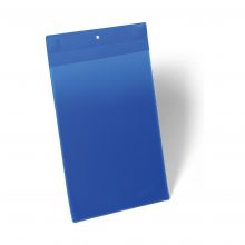 Durable Dokumentenhülle magnetisch Neodym A4 stehend blau