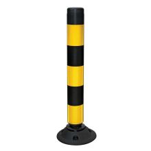 FlexPin Leitpfosten Ø100 mm x 750 mm gelb/schwarz