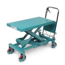 Hubtisch 300 kg 855x500 mm (LxB) mit Scherenkonstruktion aus Stahl