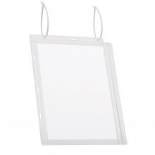 Durable Dokumententasche Kabelbinder, wasserdicht A4 transparent