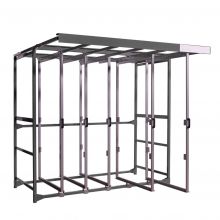 Toolpanel-Stand mit 5 Rahmen ohne Paneele