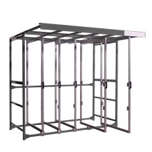 Toolpanel-Stand mit 5 Rahmen ohne Paneele