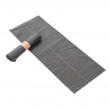 Abfallsäcke 60L 600x800x0.35mm T50 Non KOMO grau - Rolle von 20 Säcken