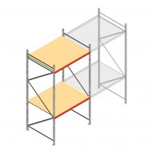 Weitspannregal AR 3000x1610x1200 mm (hxbxt) 2 Ebenen verzinkt Anfangsregal