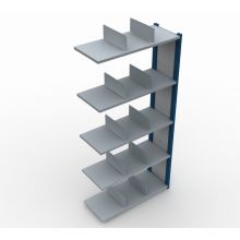 Anbauregal gebrauchtes Nedcon Fachbodenregal 2000x970x500 mm (hxbxt) 5 Ebenen