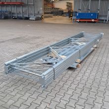 Voordeelpartij gebruikte Dexion P90 palletstelling 5000x5670x1100mm (hxbxd) 3 niveaus