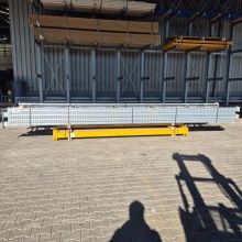 Sonderposten gebrauchtes Polypal Palettenregal 6250x11240x1100 mm (HxBxT) 4 Ebenen