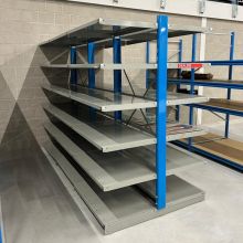 Vorteilspartei gebrauchte leichte Kragarmregal 2075x3000x1325 mm (hxbxt) 6 niveaus