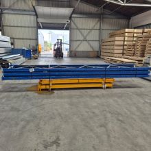 Sonderposten gebrauchtes Esmena Palettenregal 5600x11700x1100 mm (hxbxt) 4 Ebenen