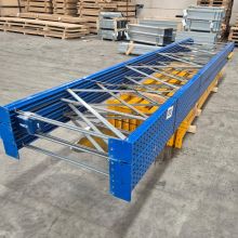 Sonderposten gebrauchte Esmena Palettenregal 5500x11565x1100 mm (hxbxt) 4 Ebenen