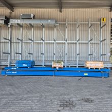 Sonderposten gebrauchte schwere Kragarmregale Jungheinrich 8000x8150x1200 mm (HxBxT) 9 Ebenen