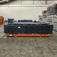 Sonderposten gebrauchte Mecalux Palettenregal 4000x18720x1100 mm (HxBxT) 2 Ebenen