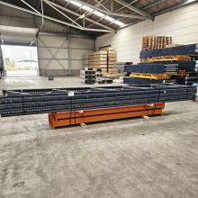 Sonderposten gebrauchte Mecalux Palettenregale 6000x11280x1100 mm (HxBxT) 4 Ebenen
