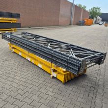 Sonderposten gebrauchtes Modulblok Palettenregal 4770x18480x1100 mm (HxBxT) 3 Ebenen