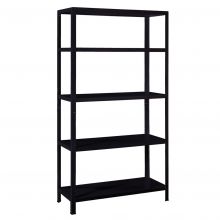 Fachbodenregal Basic 1900x1000x450 mm (hxbxt) 5 Ebenen schwarz 65 kg