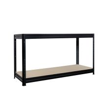 Werkbank Pro 2 Eb. 600kg schwarz 870x1600x600 mm (HxBxT)