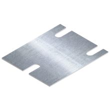 Füllplatte AR T2 für Ständer 80 mm 118x150x2 mm verzinkt