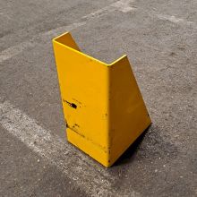 Gebrauchbarer Ständerschutz Bito 400x200 mm gelb